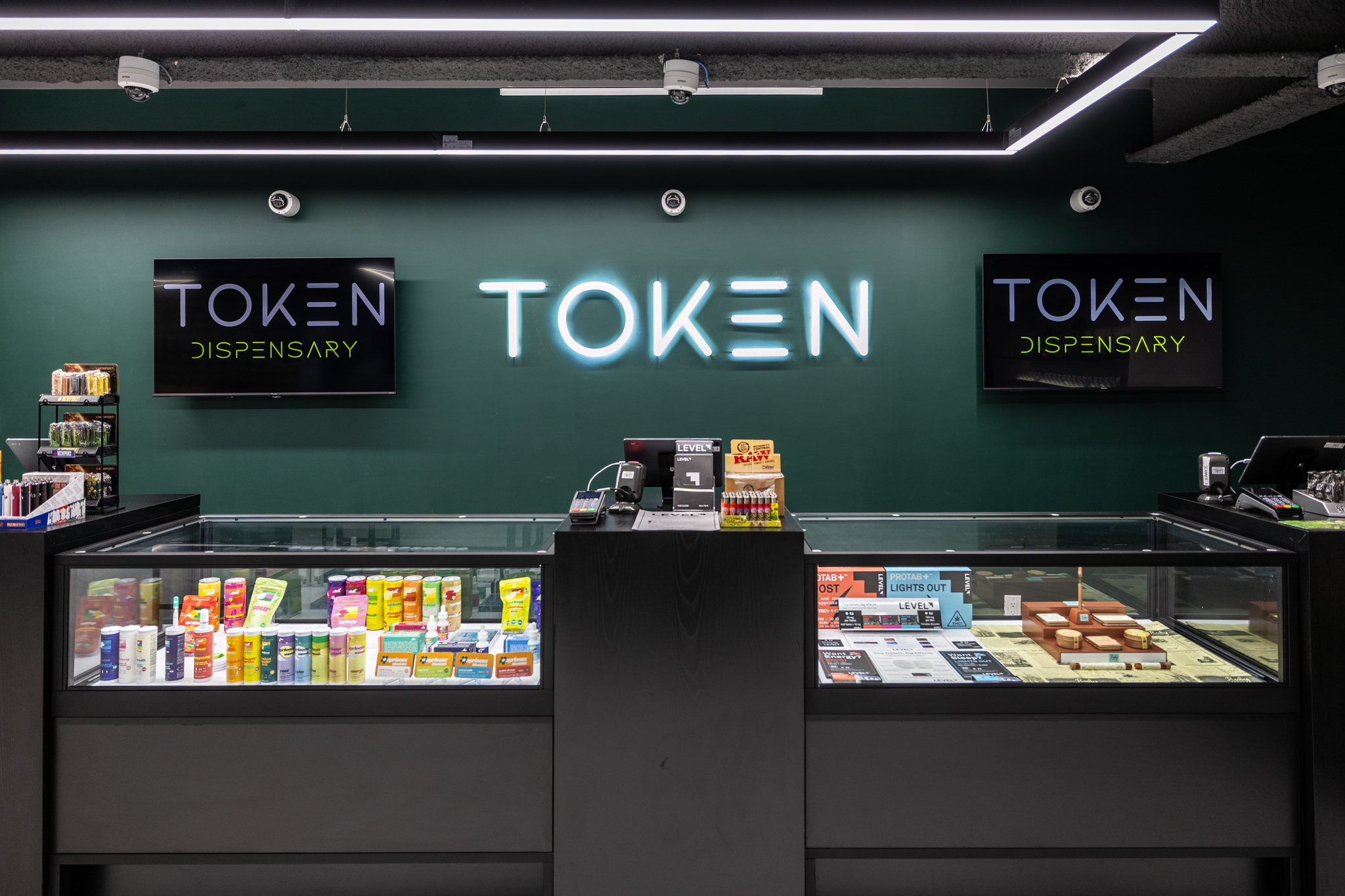 Checkout at a dispensary.
