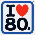 I love the 80s logo