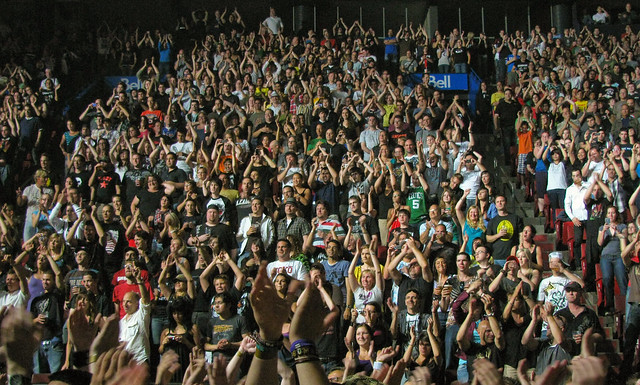 Crowd at a concert